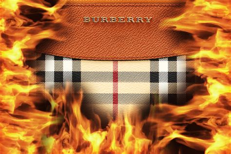 burberry burning clothing|h&m fast fashion problem.